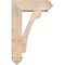 Ekena Millwork Legacy Arts and Crafts Smooth Bracket w/ Offset Brace, Douglas Fir, 7 1/2"W x 22"D x 34"H BKT0806X22X34LEC03SDF - alternate 2